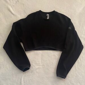 ALO Yoga Women's Classic Black Cropped size Small